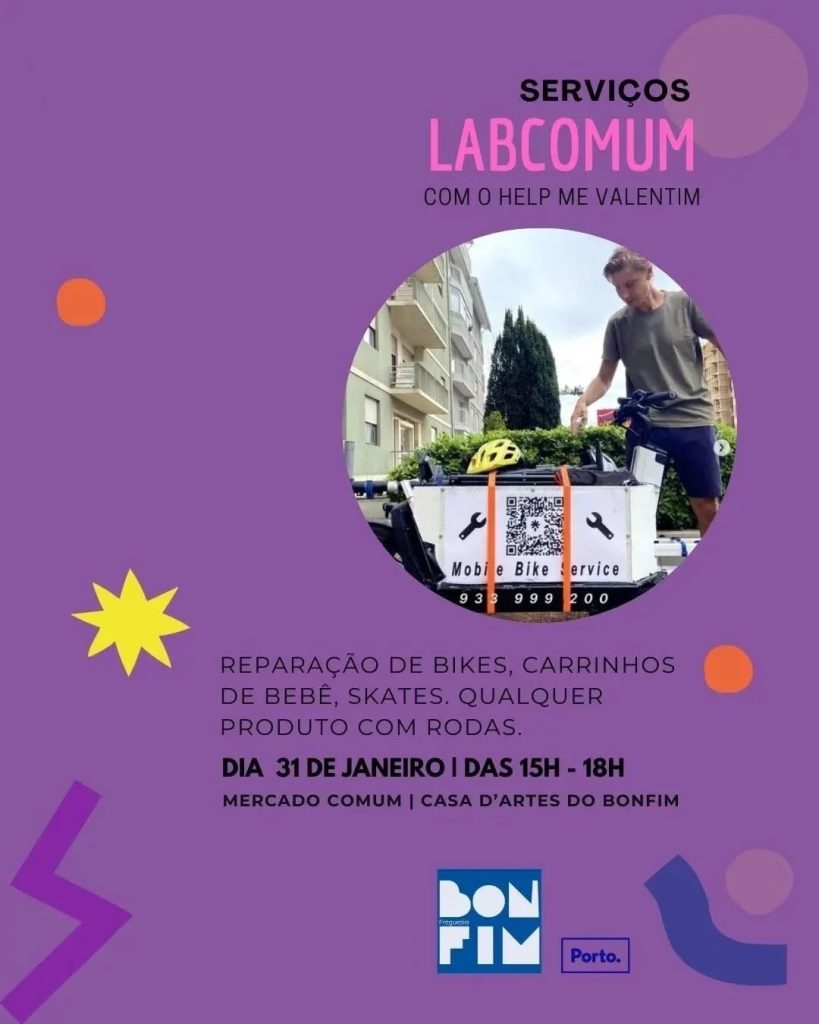 Reparação de bicicletas, skates, carrinhos de bebé e muito mais!