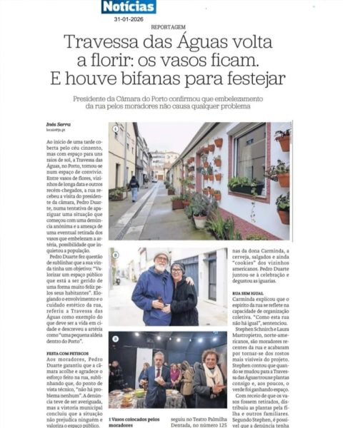 Edições deste sábado, 31 de Janeiro, do Jornal de Notícias e Público