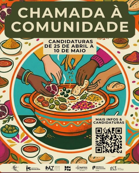 Cartaz da Última chamada para a oficina comunitária. Inscrições até dia 10 de maio.