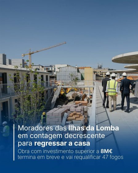 Presidente da Câmara visitou obras nas Ilhas da Lomba