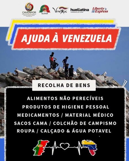 A Junta de Freguesia do Bonfim solidária com o povo venezuelano.
