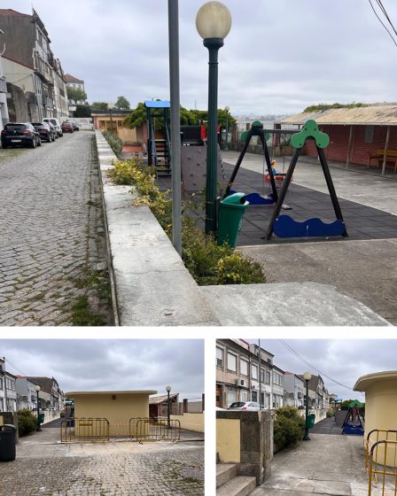 Parque infantil das Fontainhas melhorado