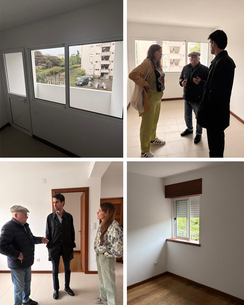 Habitação destinada ao projeto Casas Partilhadas no Bonfim, uma iniciativa de cooperação entre a Junta de Freguesia do Bonfim, a Câmara Municipal do Porto, através da Domus Social, e a LongeVidade, para promover respostas habitacionais e sociais de proximidade.
