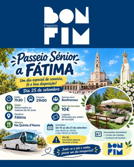 O regresso dos passeios