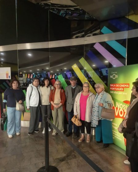 Seniores do Bonfim foram ao cinema
