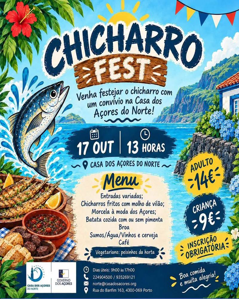 Sabores e tradições dos Açores no Chicharro Fest